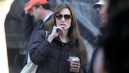 Angelina Jolie sul set da regista